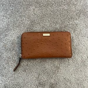 Kate Spade Leather Zip Around Wallet